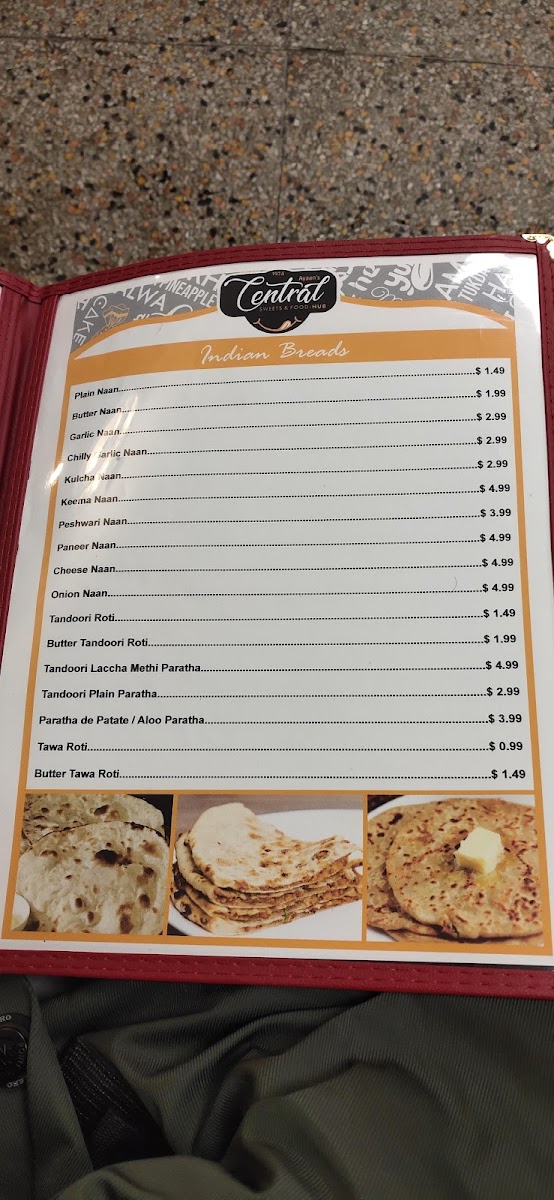 Central Sweets Menu - Image 4